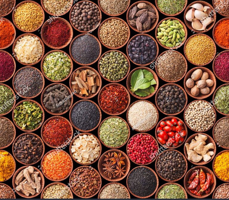 Different type of Spices